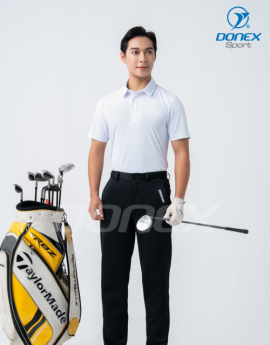 Áo thể thao nam MC-9146 Trắng phối xanh ngọc